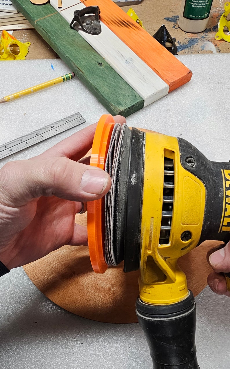 Sanding Pad Buddy Orbital Sander Sanding Pad Holder Replacement Sandpaper Disc Mount for