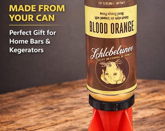 Mango de grifo de cerveza personalizado de la lata de su elección - Kegerator personalizado - Decoración de cervecería