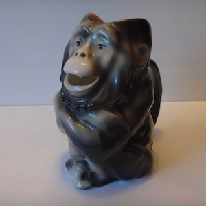 Royal Bayreuth  Early 20th c Monkey Creamer.
