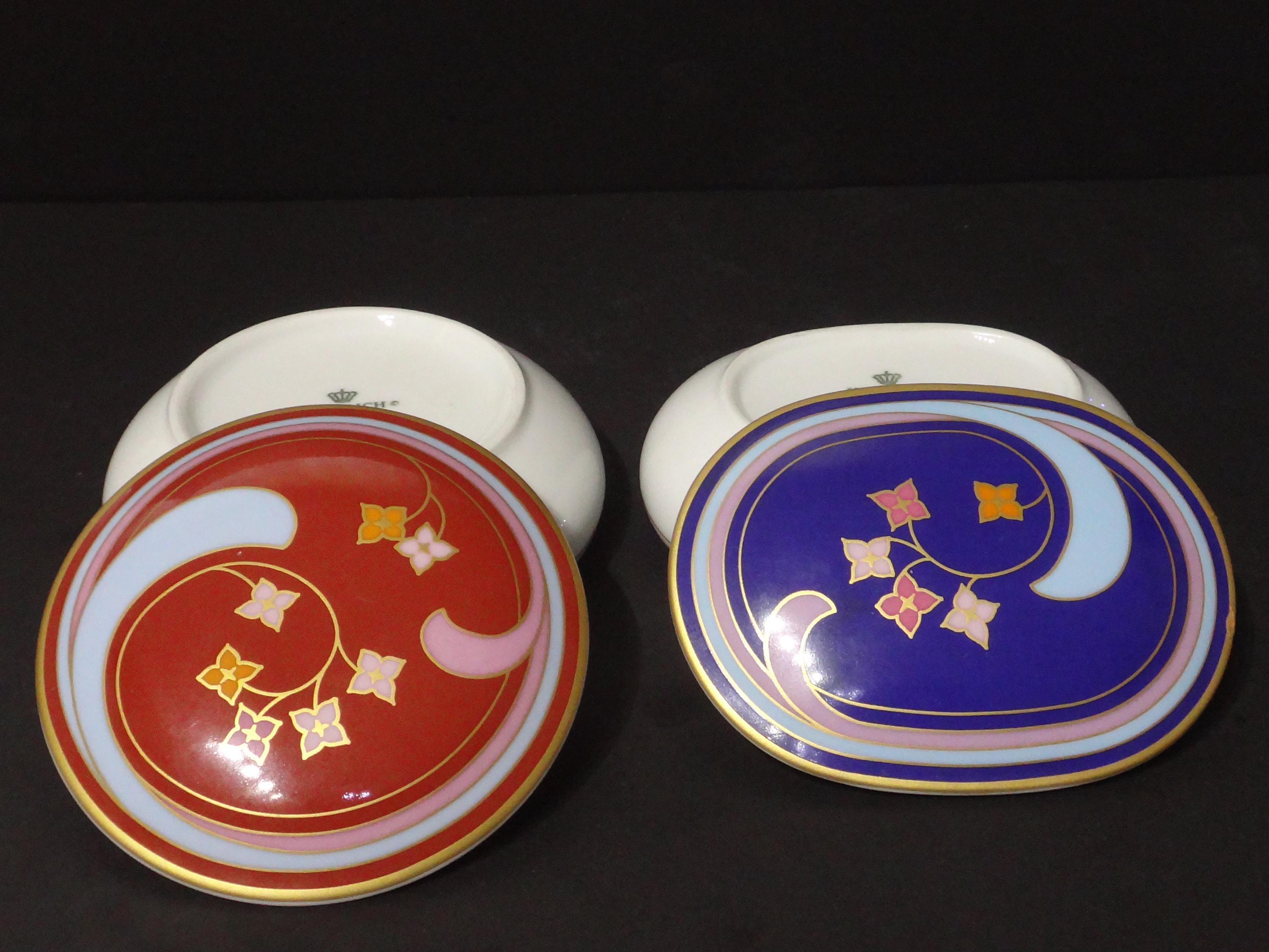 Rare Art Deco Heinrich Luxor Villeroy & Boch Trinket Dish, Made in