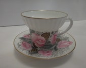 Russian vintage tea duo Lomonosov LFZ porcelain.
