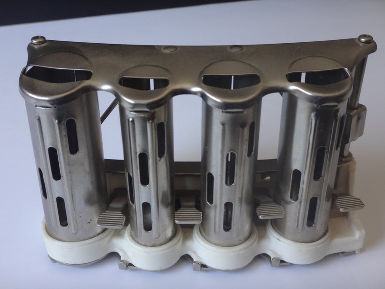 Vintage Mid Century Nostalgia Mcgill High Speed 4 Barrel Coin Changer