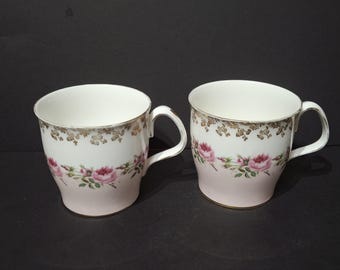 Royal albert bridesmaid coffee mug. Set of 2.