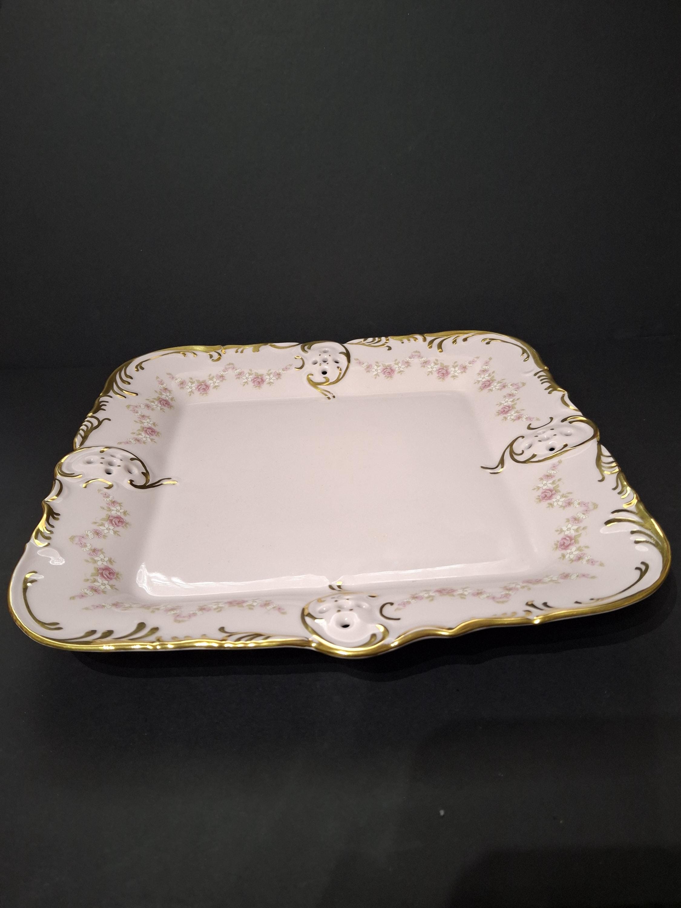 Leander 1946 RGK Original Pink Porcelain Plate. China De Boheme