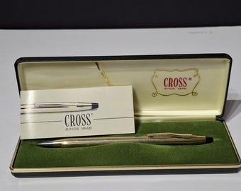 クロス 1/20 14KT ゴールドフィルド ボールペン - ツイストメカニズム