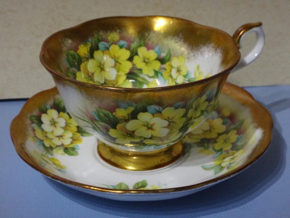 ロイヤルアルバート トレジャーチェストシリーズ イエローフラワー