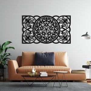 Rimego Tapestry for Bedroom, Mandala Wall Bedroom Aesthetic Las Vegas Wall  Hanging City Painting Tapestrys Home Decor Tapestry Living Room Decoration