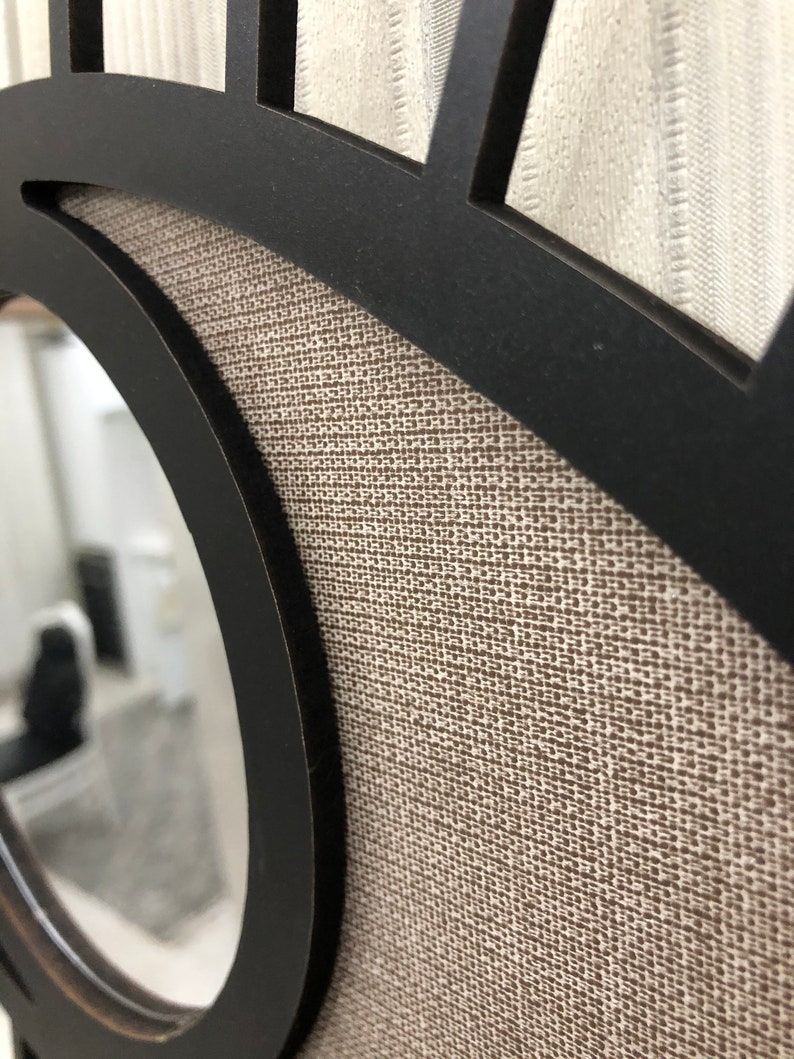 Evil Eye Wall Art With Mirrorlike Plexiglass Geometric Third Etsy