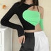 Shego Cosplay Top, Bodycon Crop Top / Streetwear / Gothic / Punk / Rave / Halloween / Techwear 