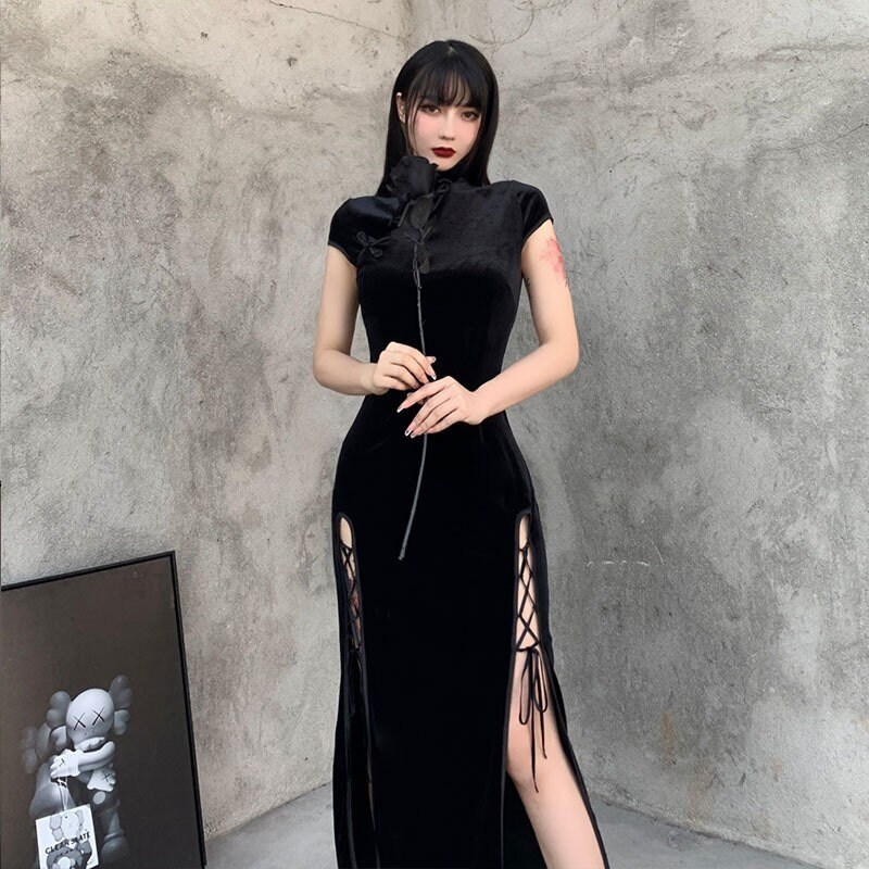 Women's Two Side Leg Slit Decorated 