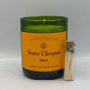 Dom Perignon Candle - Etsy