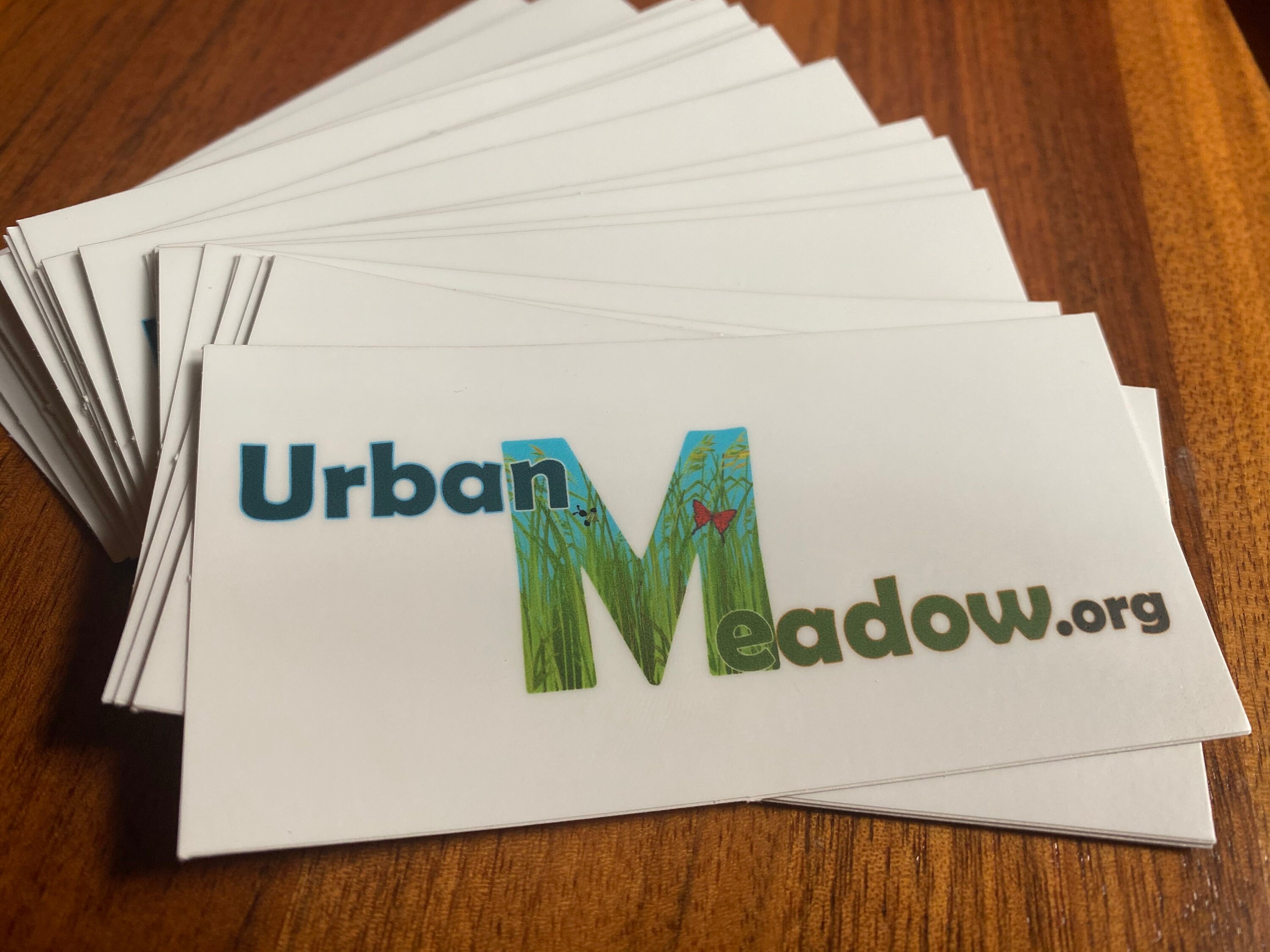 Urban Meadow Stickers 4x2 Etsy