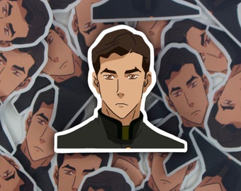 Mako Sticker The Legend Of Korra Digital Art Sticker Etsy