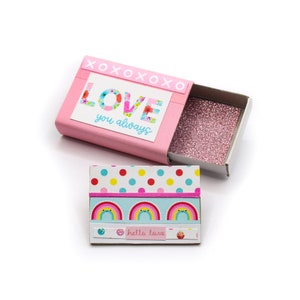 Handmade Matchbox Love Card