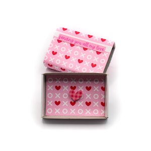 Handmade Matchbox Love Card