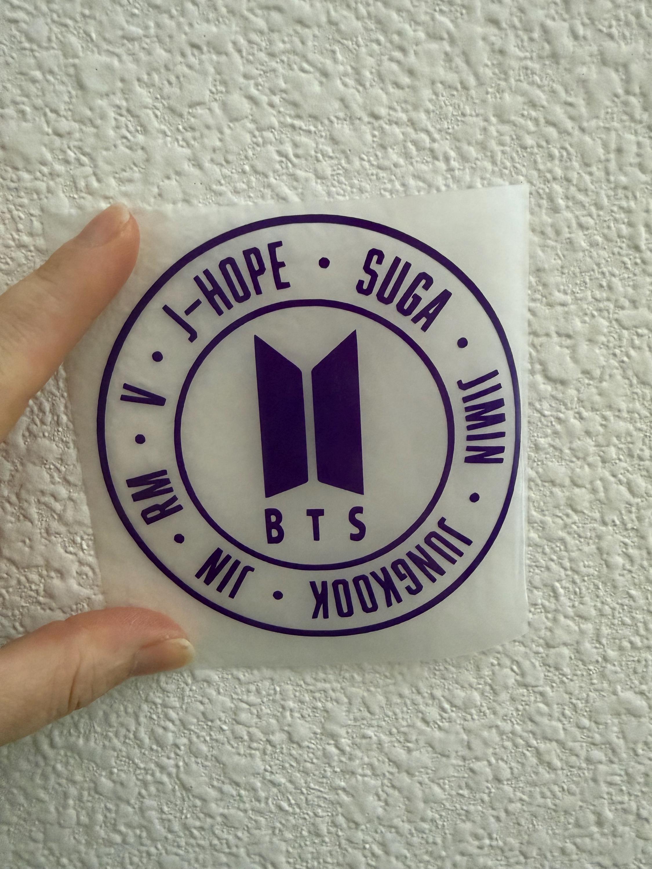 Btsの車用ステッカー - Etsy 日本