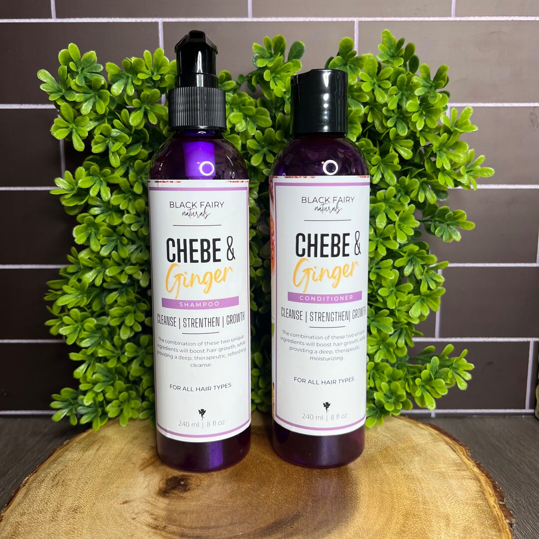 Chebe & Ginger Shampoo/conditioner Bundle Hydrating Moisturizing Etsy