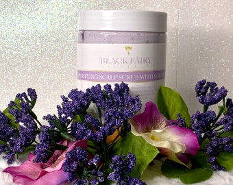 Purifying Scalp Scrub w/ Sea Salt 8oz | Build Up Removal |