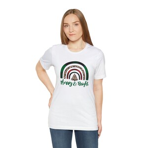Merry and Bright Jersey Short Sleeve Tee