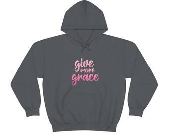 Give More Grace Heavy Blend Hooded Sweatshirt