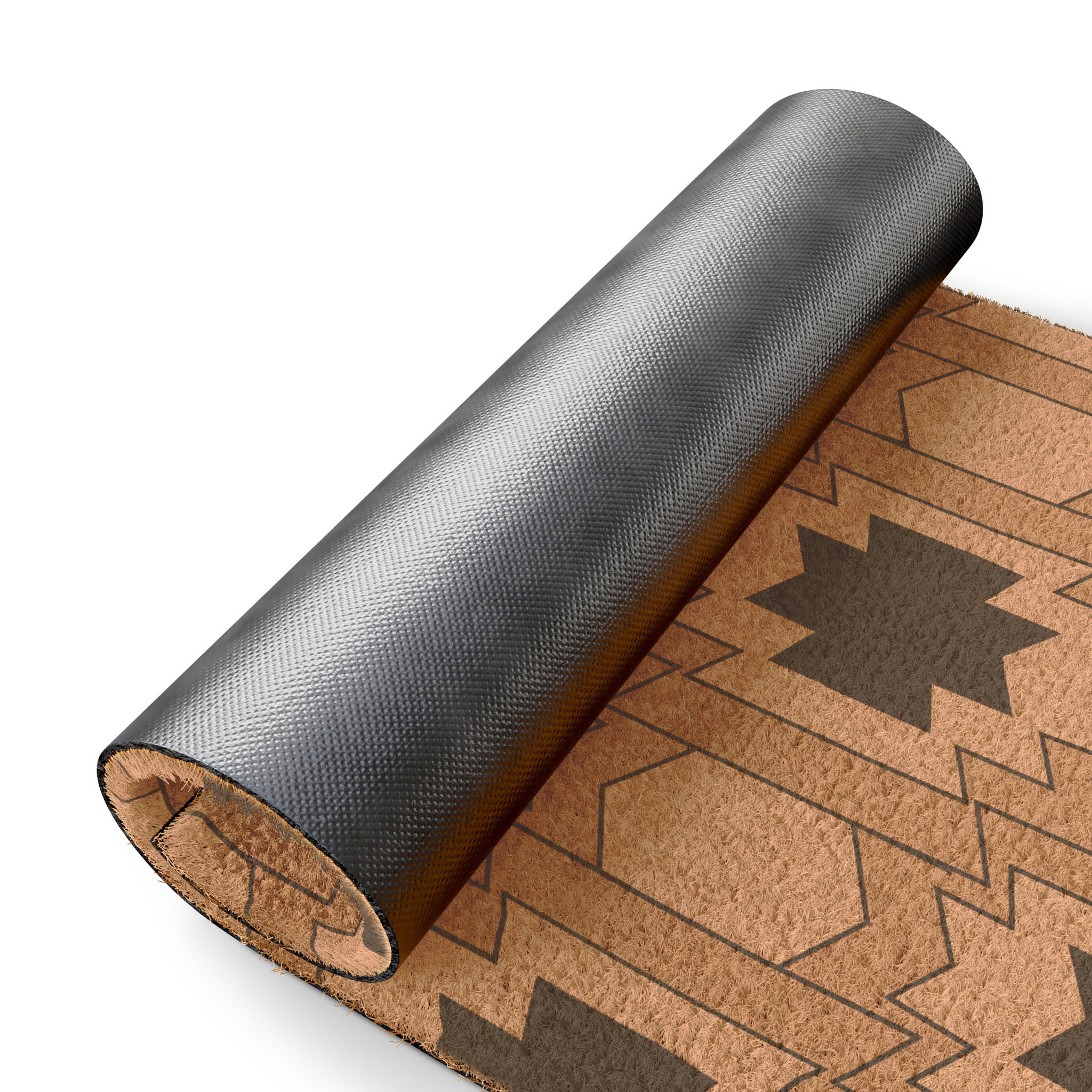 Aztec Western Tan and Black Doormat - Etsy