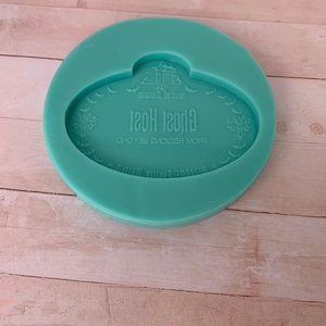 Spooky Mansion Name Tag Mold