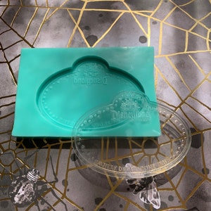 Magic land Name tag mold