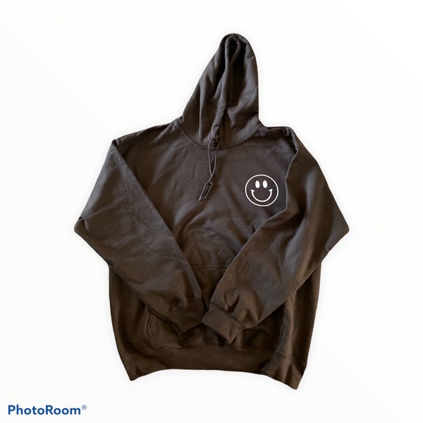 Smiley gezicht hoodie