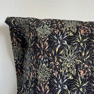Midnight Pineapple Pillowcase | Handmade | 100% Cotton