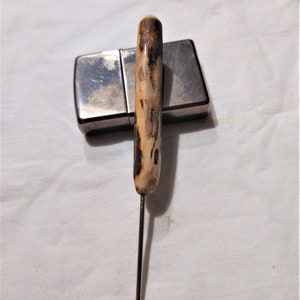 Tamping and Poking tool for pipes helps clean ash out of pipe or tamp down tobacco