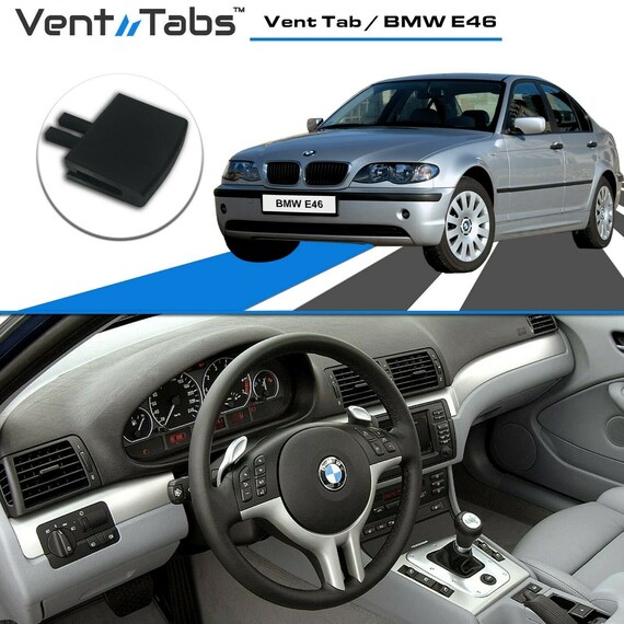 VENT TABS A/C Air Vent Tab Replacement BMW 3 Series E46 Etsy