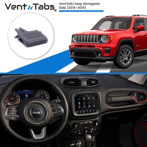 Venttabs Jeep Renegade SIDE Vents 2015-2019 , to repair A/C Air vent