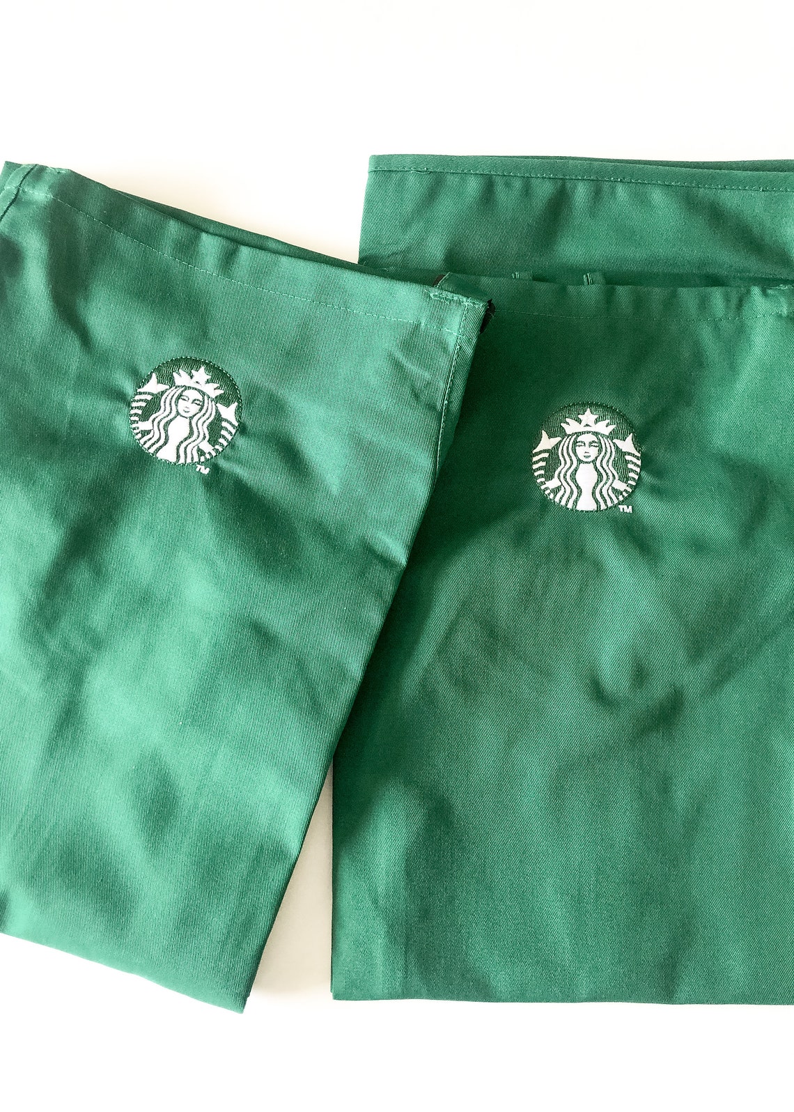 Custom Starbucks Embroidered Apron Hand Embroidered Etsy