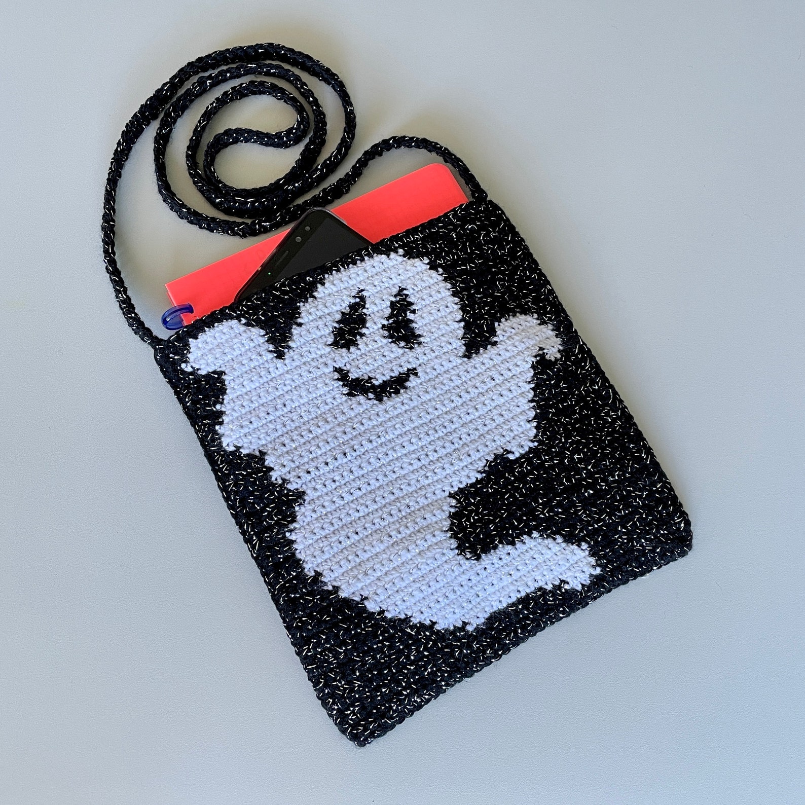 Halloween Crochet Bag Pattern Video Crochet Bag Tutorial Etsy