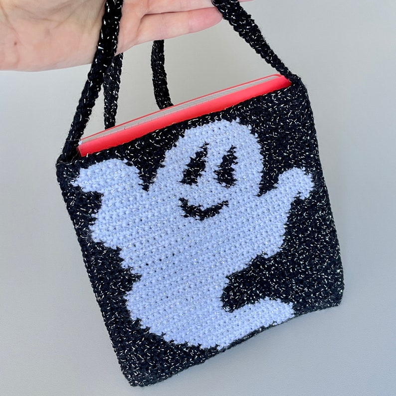 Halloween Crochet Bag Pattern Video Crochet Bag Tutorial Etsy