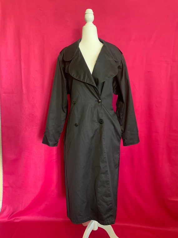 Vintage Norbert Nel black trench coat - image 6