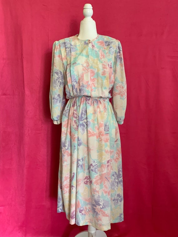 Vintage Jonathan Martin floral dress