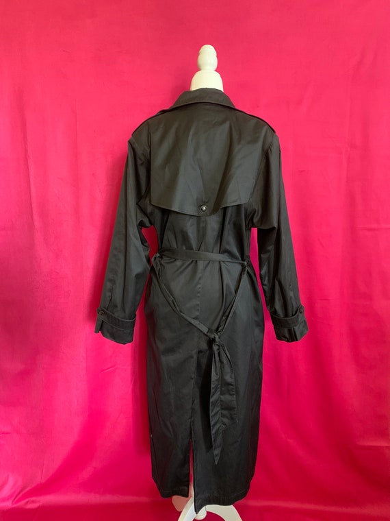 Vintage Norbert Nel black trench coat - image 4