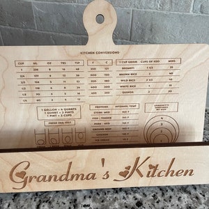 Custom Cookbook Stand-Cook Book Holder-Recipe Card Holder-Ipad Holder
