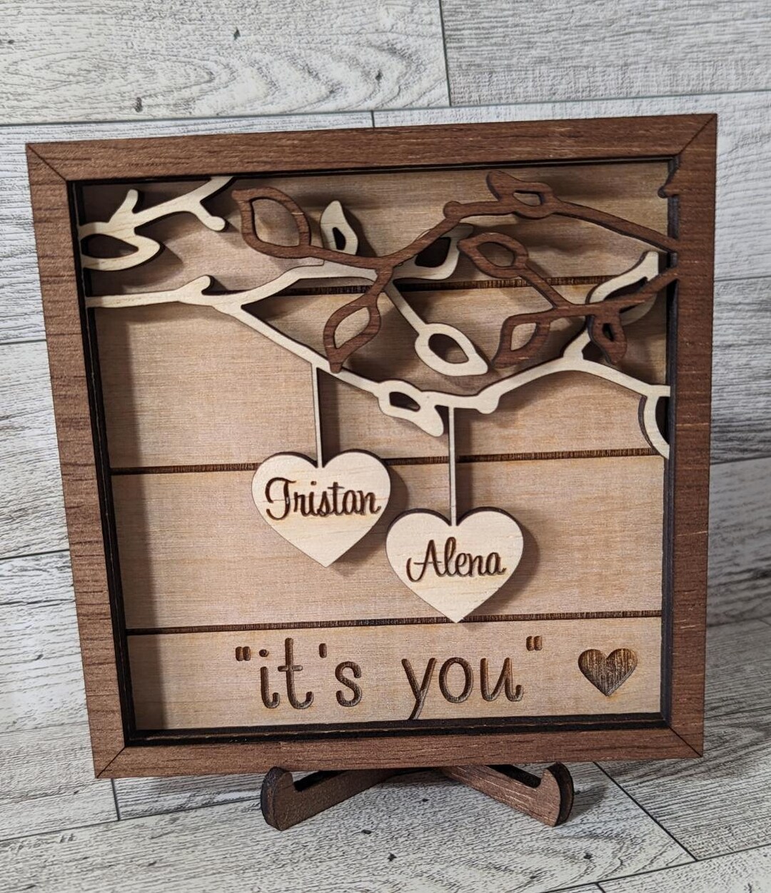 Whatever You Lack, I Got You - Gift For Couples, Husband Wife - Personalized Shaped Wood Sign