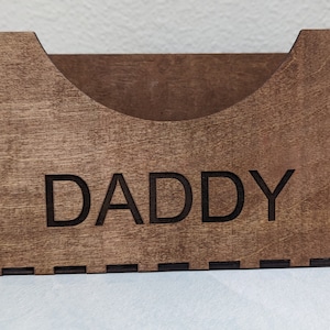 Soporte de sombrero personalizado, caja de sombrero de madera, soporte de sombrero de béisbol, organizador de gorra, soporte de gorra, soporte de sombrero de madera, regalo para papá
