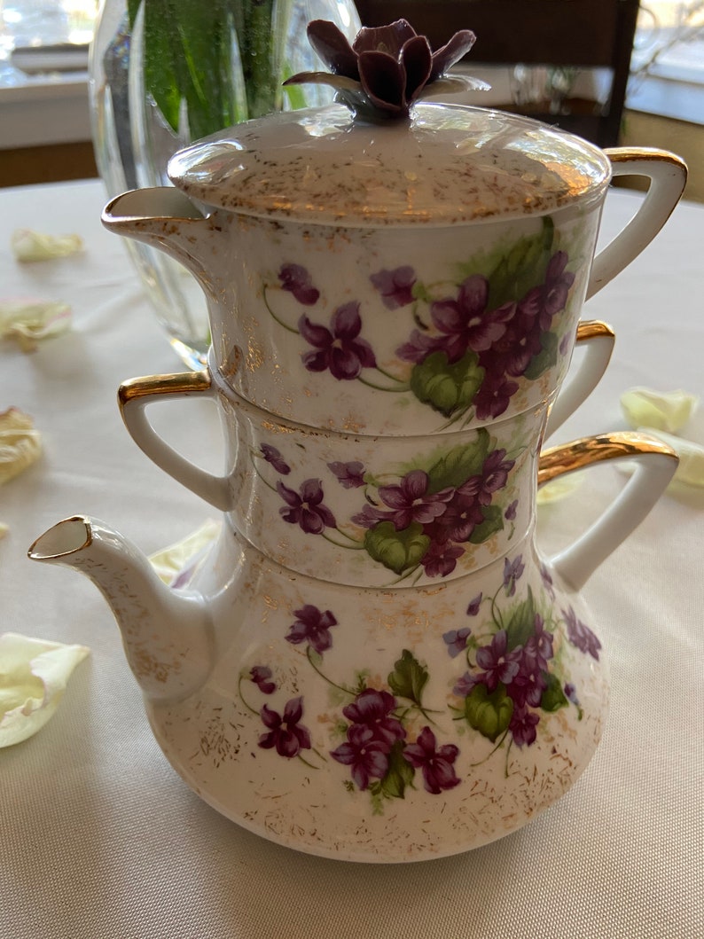 Lefton China Tea Set Etsy