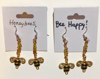 Bee Earrings