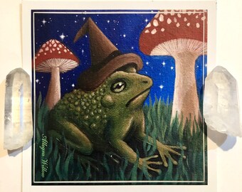 Froggy Witch – Single Sticker