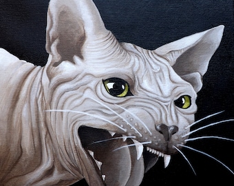 Sphynx - Original Painting