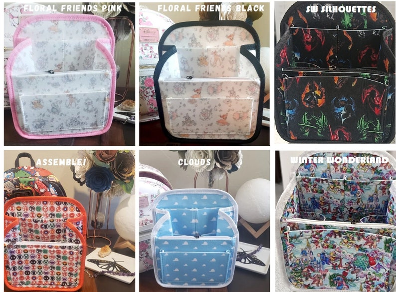 Mini Backpack Organizer Transferable Insert for Loungefly Etsy