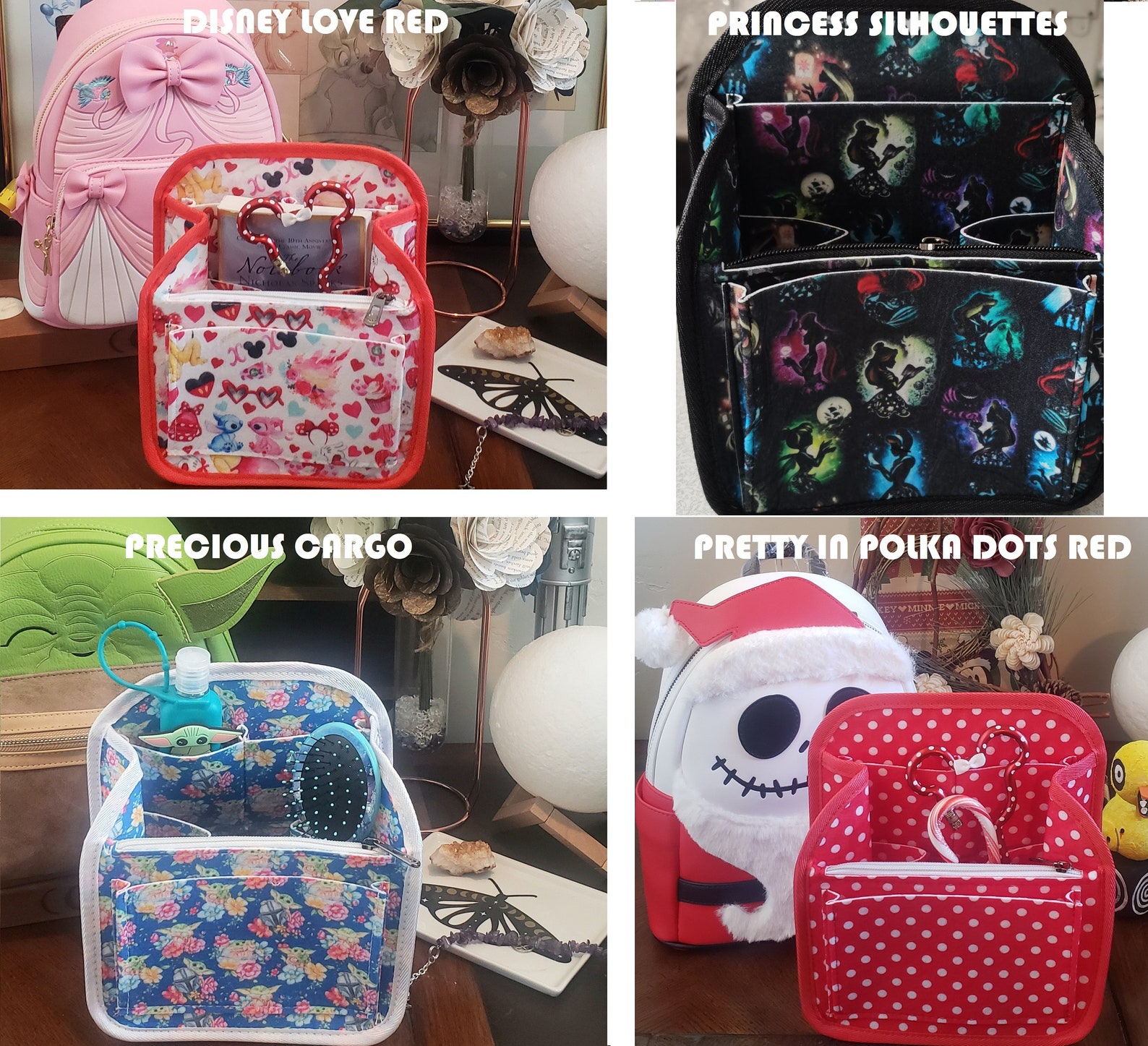 Mini Backpack Organizer Transferable Insert for Loungefly Etsy