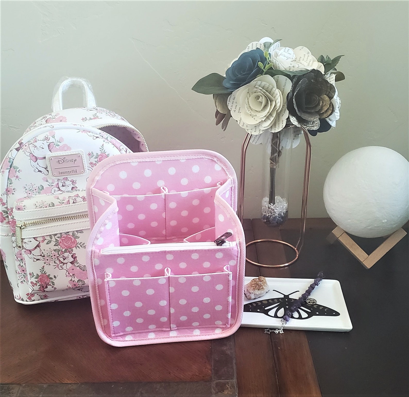 Mini Backpack Storage Organizer Insert For Loungefly Etsy