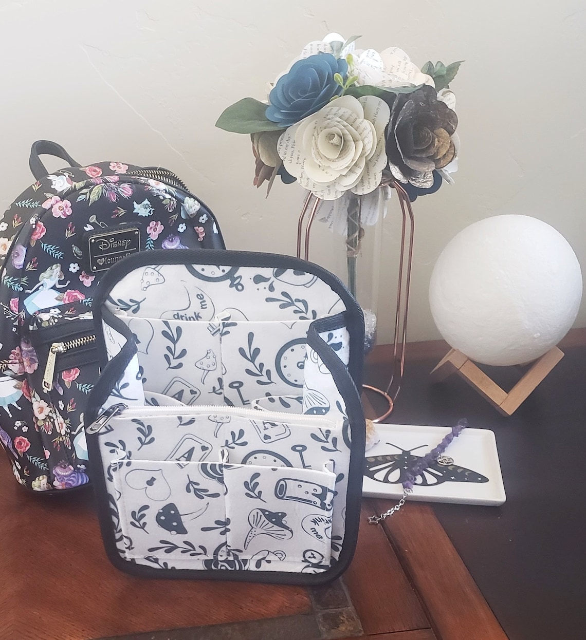 Mini Backpack Storage Organizer Insert For Loungefly Etsy