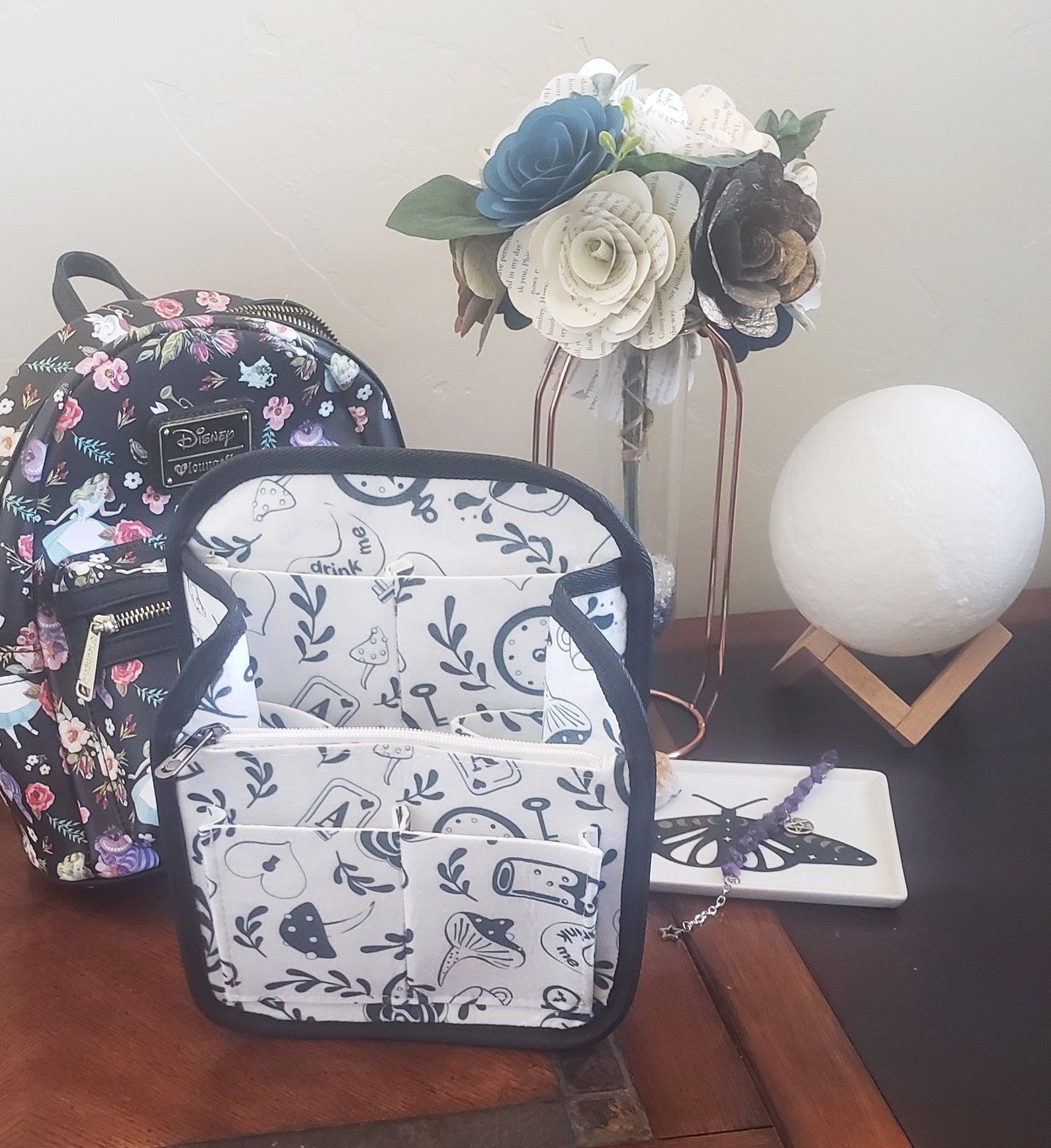 Mini Backpack Storage Organizer Insert For Loungefly Etsy